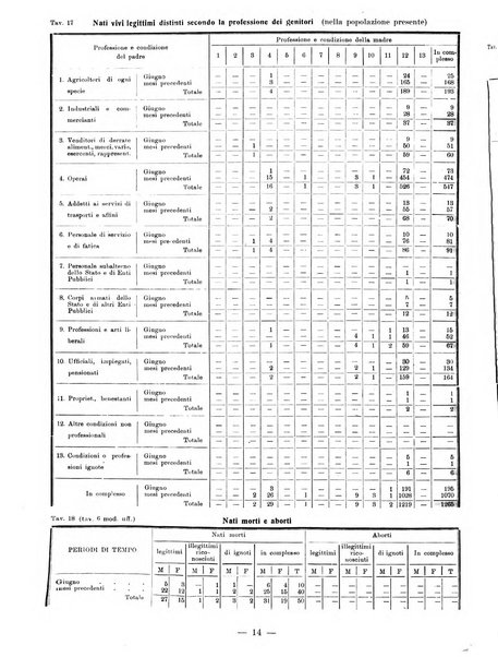 Bollettino statistico mensile