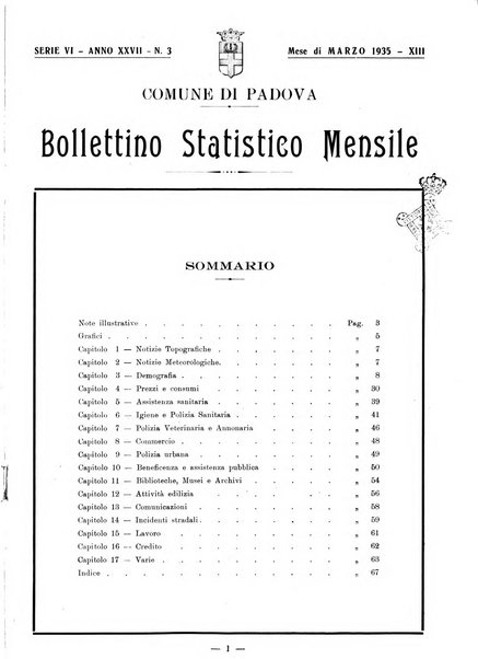 Bollettino statistico mensile