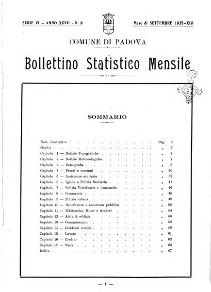 Bollettino statistico mensile