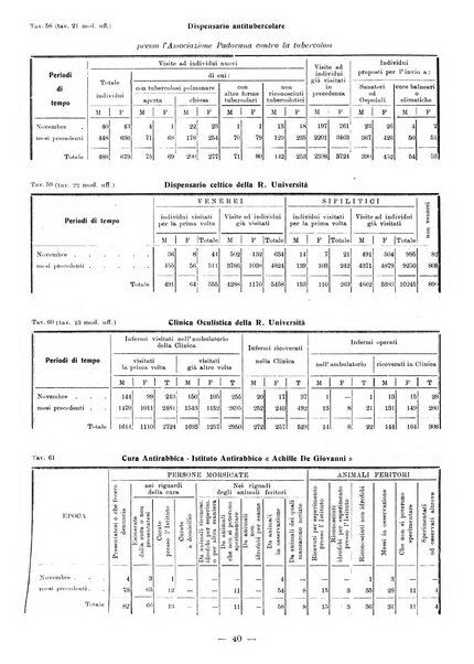 Bollettino statistico mensile