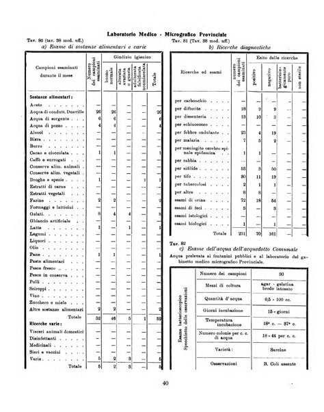 Bollettino statistico mensile