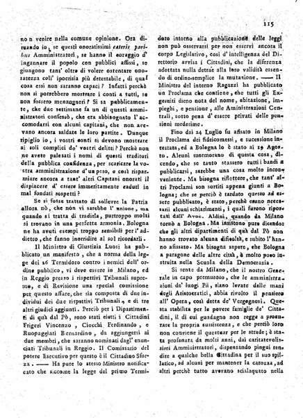 Il democratico imparziale o sia Giornale di Bologna