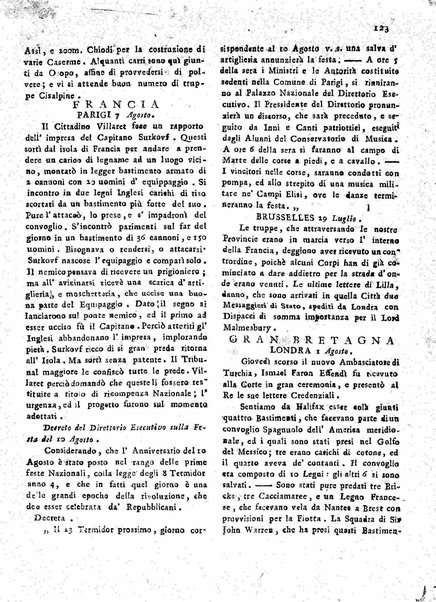 Il democratico imparziale o sia Giornale di Bologna