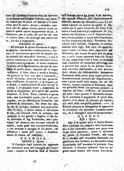 Il democratico imparziale o sia Giornale di Bologna