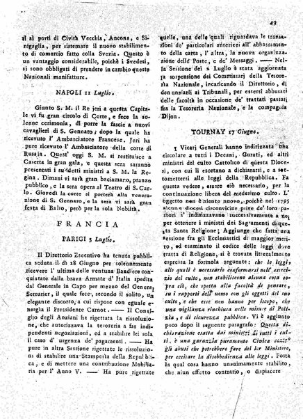 Il democratico imparziale o sia Giornale di Bologna