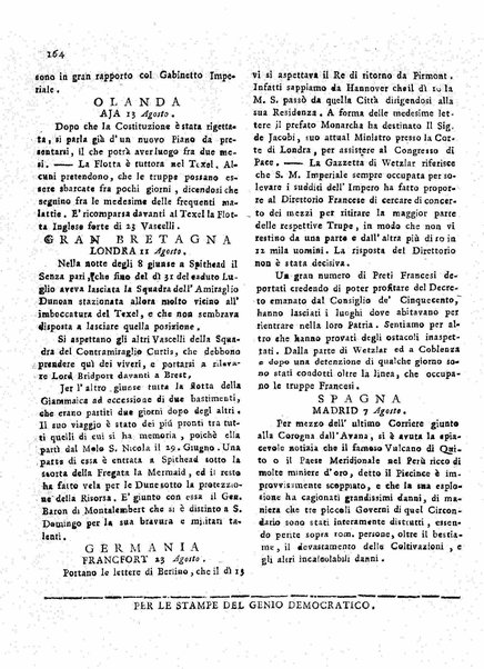 Il democratico imparziale o sia Giornale di Bologna