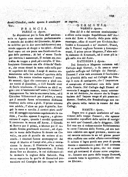 Il democratico imparziale o sia Giornale di Bologna