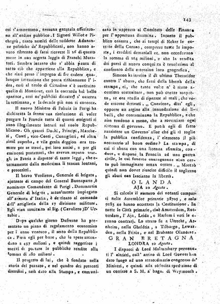 Il democratico imparziale o sia Giornale di Bologna