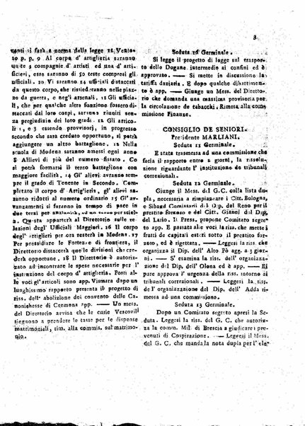 Il democratico imparziale o sia Giornale di Bologna