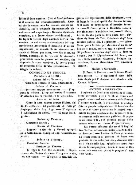 Il democratico imparziale o sia Giornale di Bologna