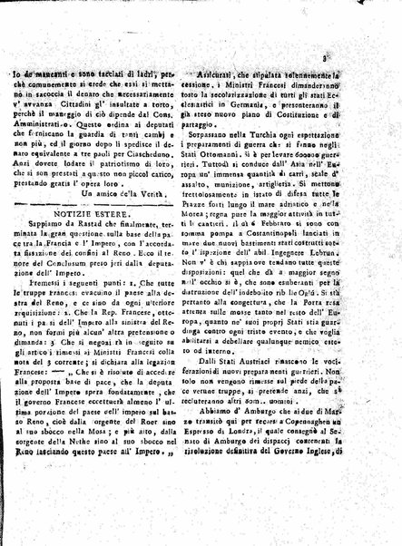 Il democratico imparziale o sia Giornale di Bologna