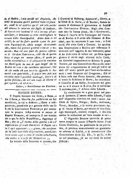 Il democratico imparziale o sia Giornale di Bologna