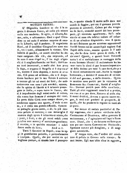 Il democratico imparziale o sia Giornale di Bologna