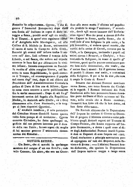 Il democratico imparziale o sia Giornale di Bologna