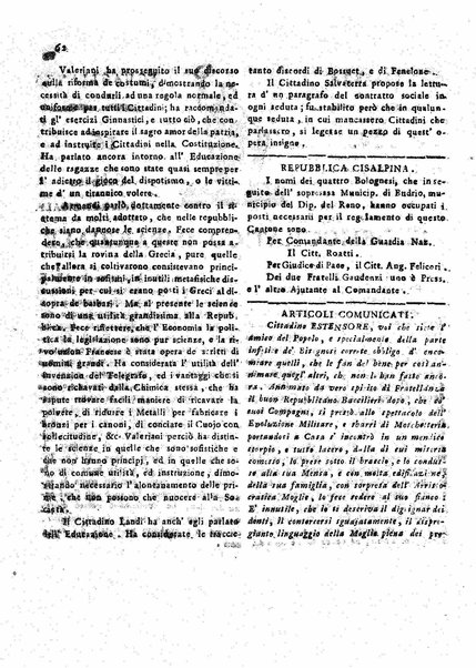 Il democratico imparziale o sia Giornale di Bologna