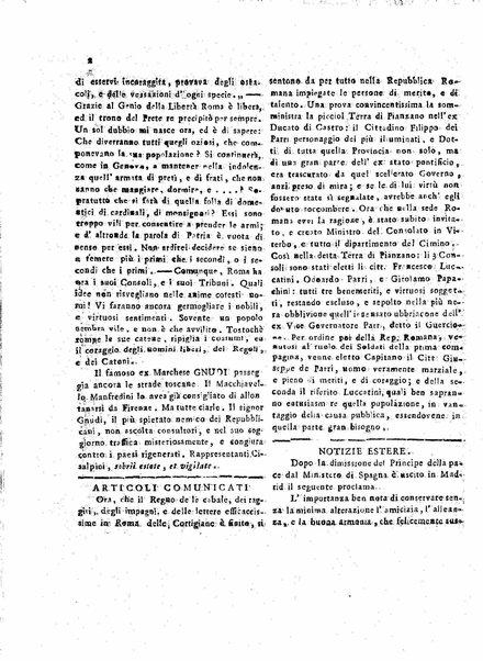 Il democratico imparziale o sia Giornale di Bologna