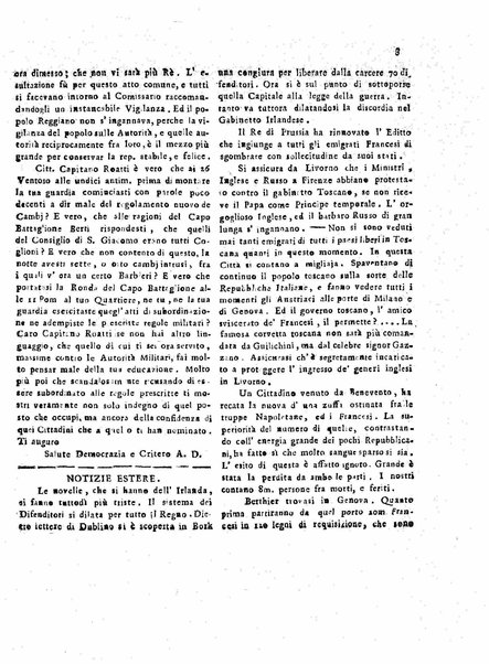 Il democratico imparziale o sia Giornale di Bologna