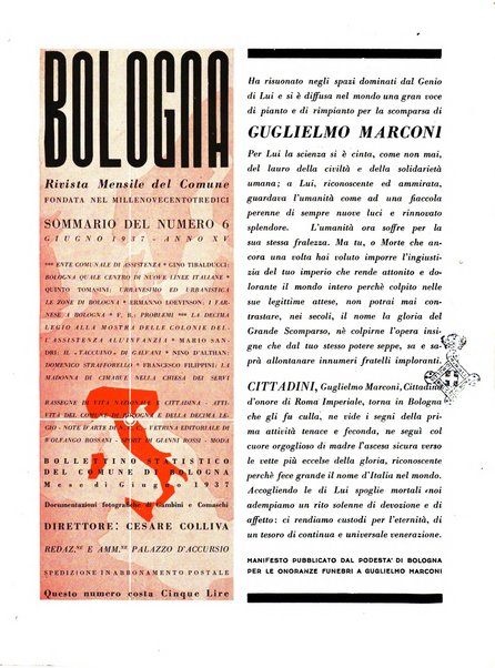 Bologna rivista mensile del comune