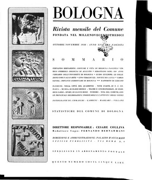 Bologna rivista mensile del comune