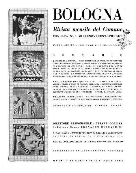 Bologna rivista mensile del comune