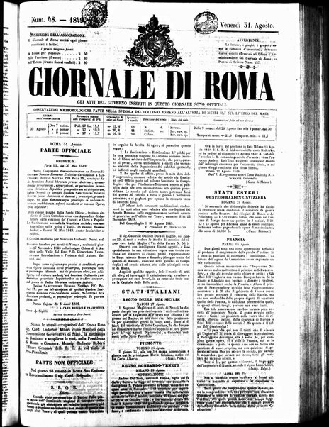 Giornale di Roma