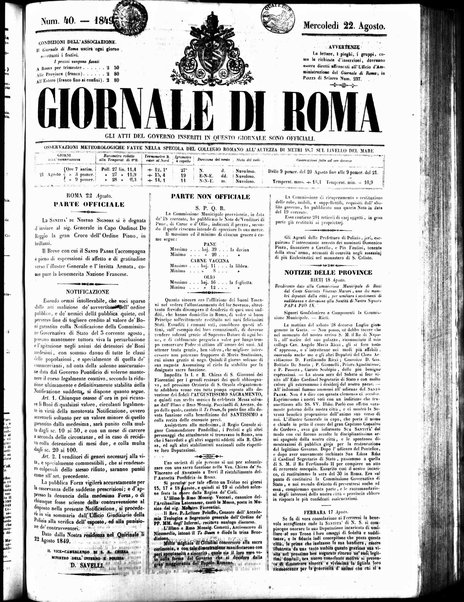 Giornale di Roma