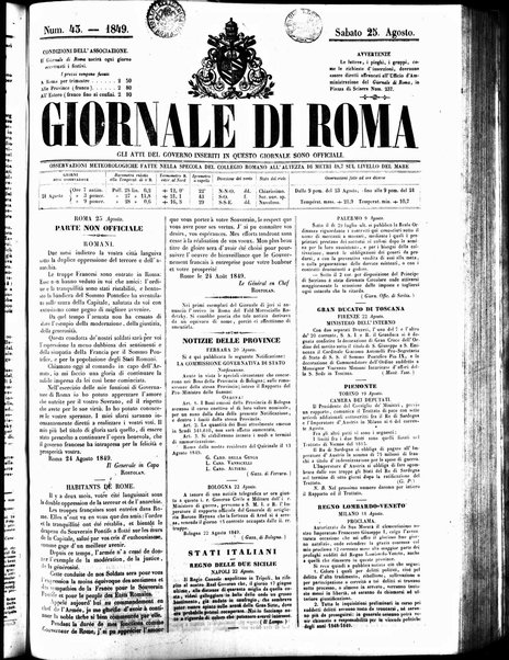 Giornale di Roma