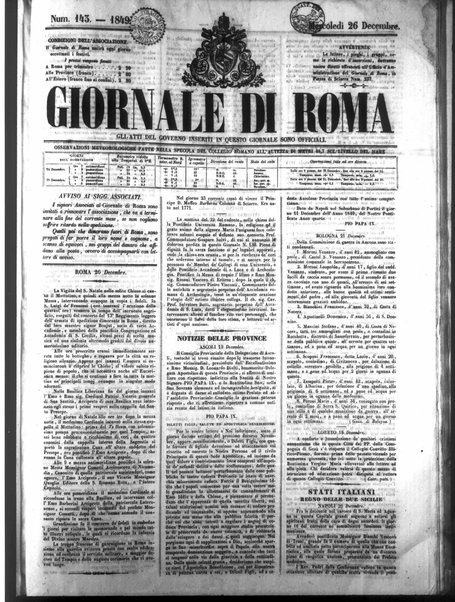 Giornale di Roma