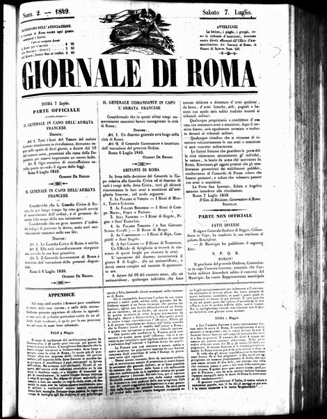 Giornale di Roma