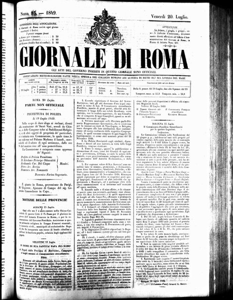 Giornale di Roma