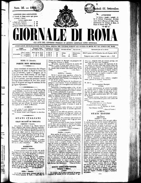 Giornale di Roma