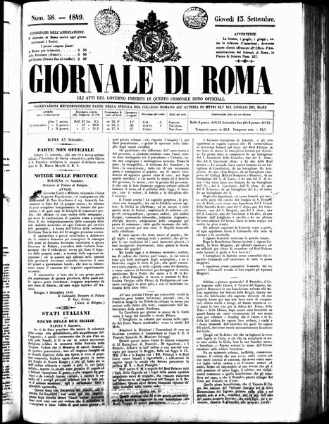 Giornale di Roma