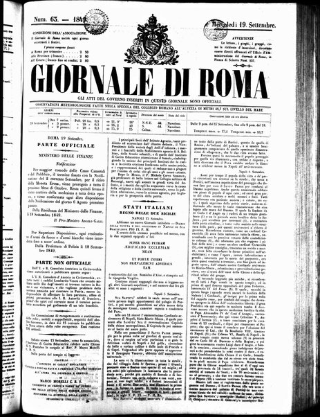 Giornale di Roma