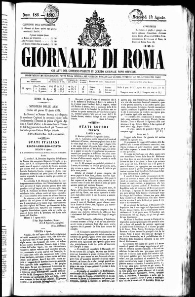 Giornale di Roma