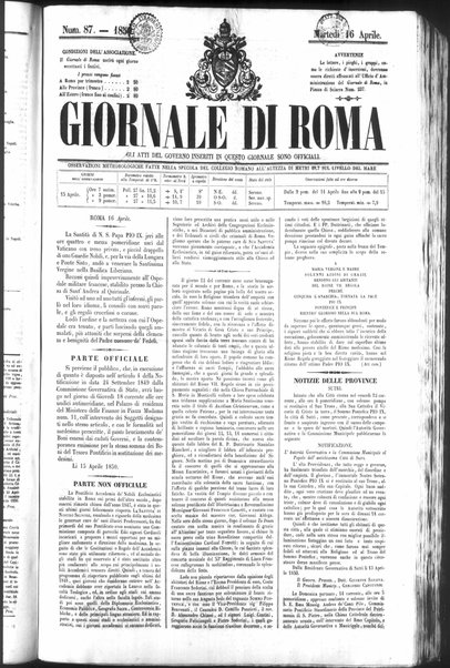 Giornale di Roma