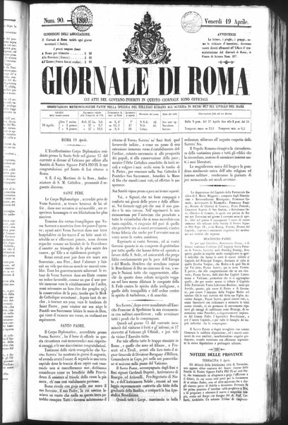 Giornale di Roma