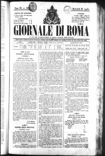 Giornale di Roma