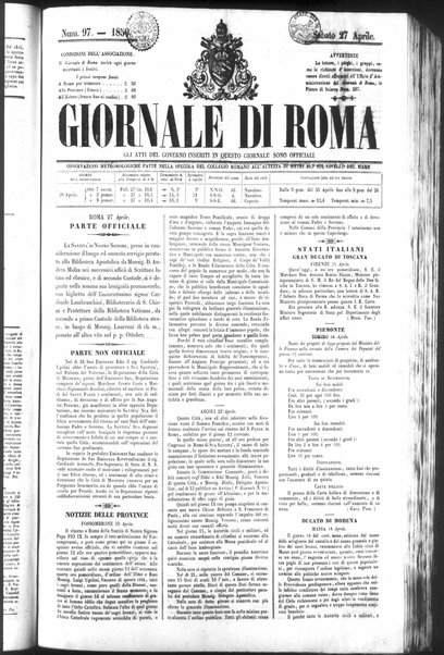 Giornale di Roma