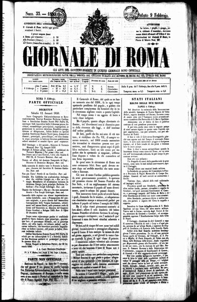 Giornale di Roma