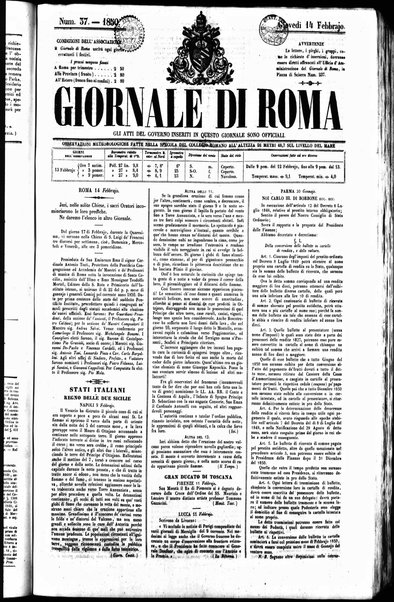 Giornale di Roma