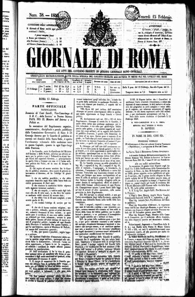 Giornale di Roma