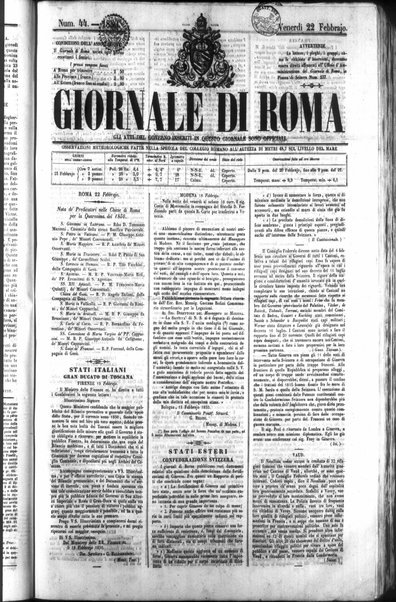 Giornale di Roma