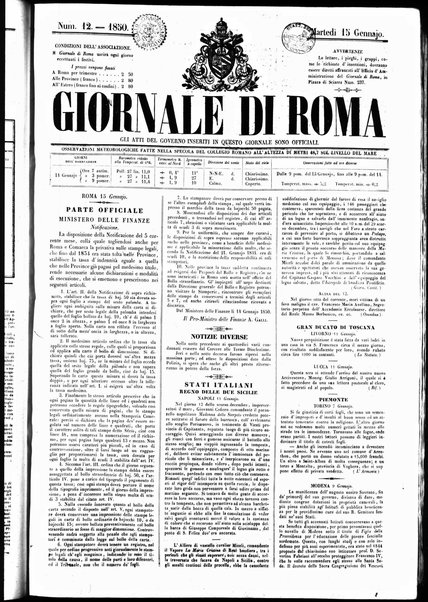 Giornale di Roma