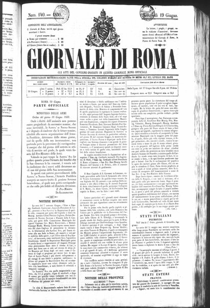 Giornale di Roma