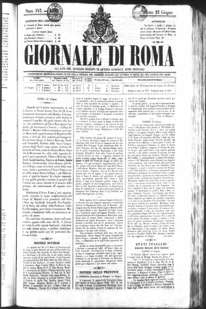 Giornale di Roma