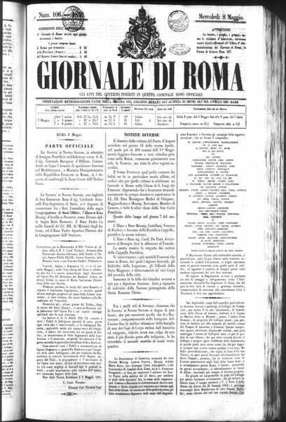 Giornale di Roma