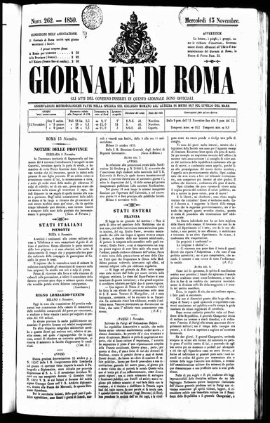 Giornale di Roma