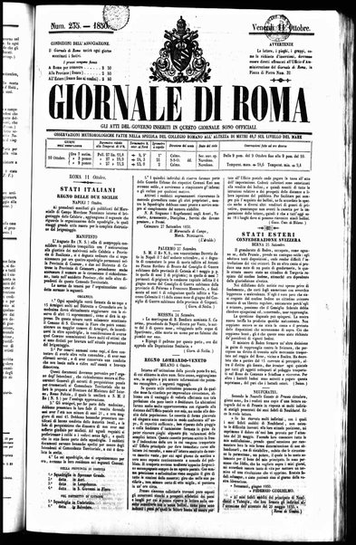 Giornale di Roma