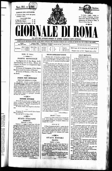 Giornale di Roma