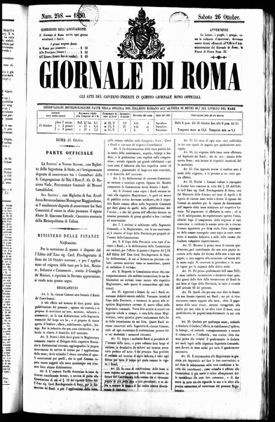 Giornale di Roma